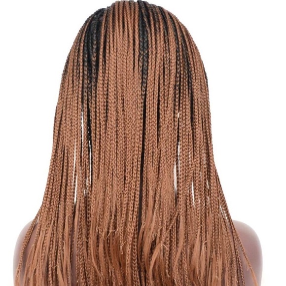 ?Kristin 18” #1B/30 Braided LaceFront WIG *NWT*? main image 3